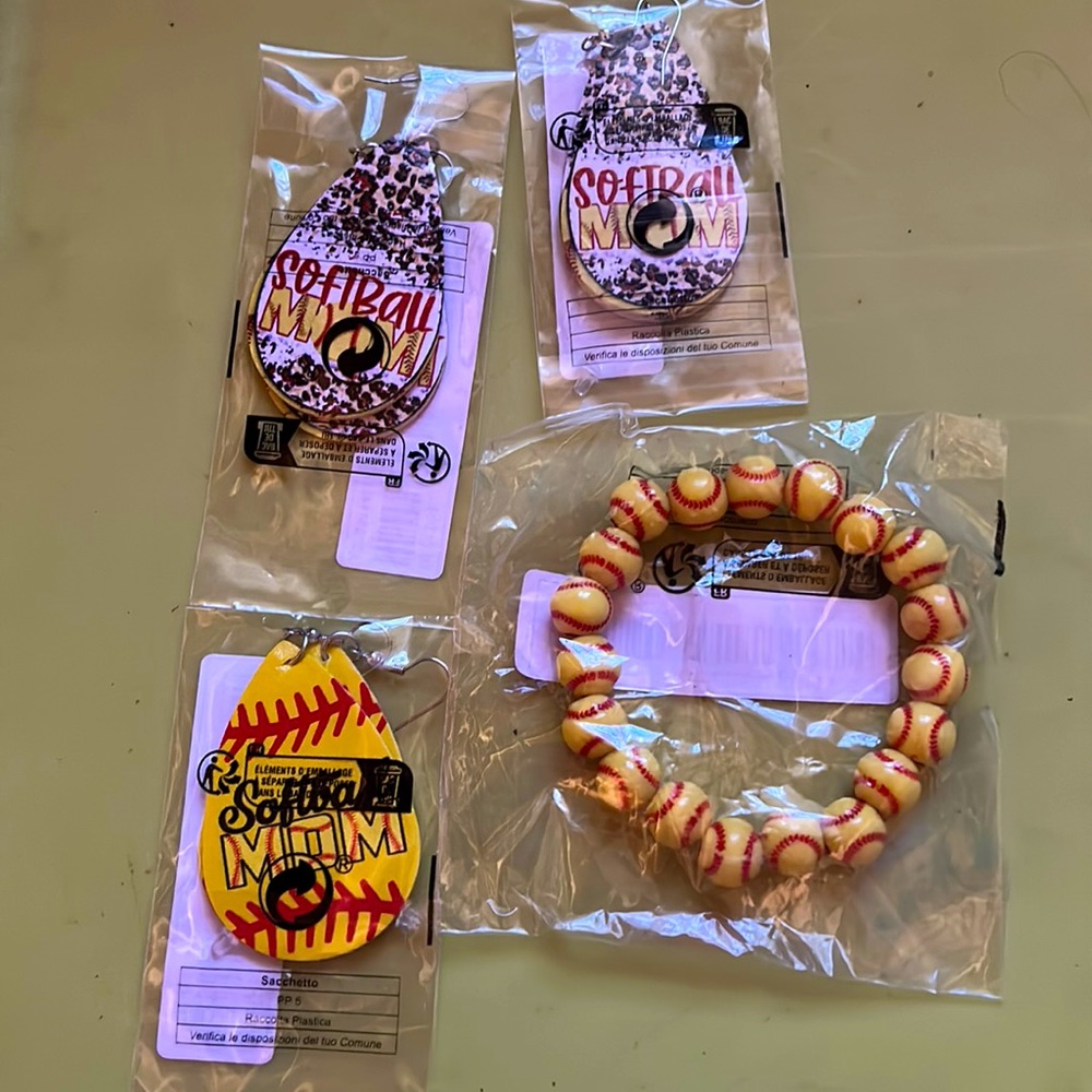 Softball Jewelry lot